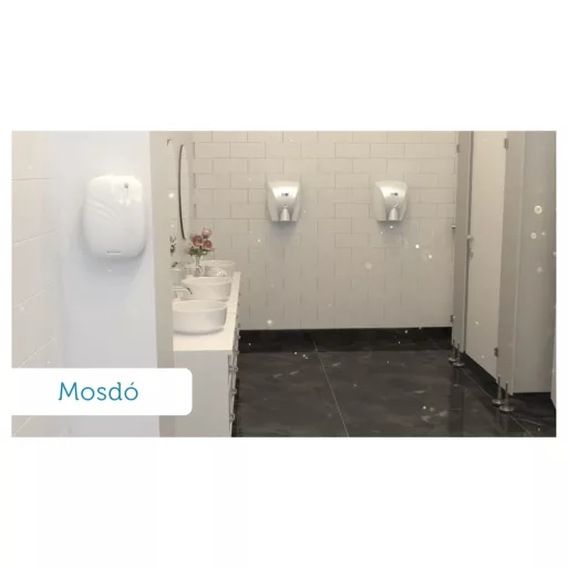 Modernizálja munkahelyi mosdóit a nagy teljesítményű SensaMist illatosítókkal.
