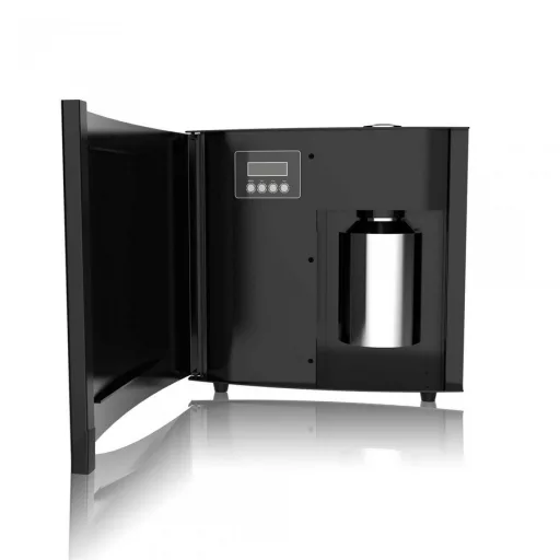 Sensamist S1000 fali illatdiffúzor kompresszoros illatporlasztóval 1000m3 légtérfogatig, 500ml, 272x290mm, fekete fém, 230V