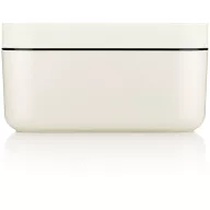   Lékué Ice Box jégkocka készítő és tárolódoboz platina szilikon fedéllel, duplafalú hőszigetelő tartály, 33db, 132db-os tárolókapacitással, műanyag, fehér - 880223