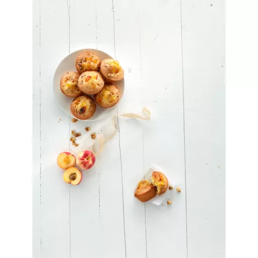 Sokoldalú felhasználás – ideális madeleine, muffin, cupcake és egyéb desszertek készítéséhez.