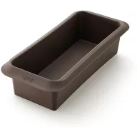   Lékué Sandwich Bread Mould szendvicskenyér sütőforma, peremmel, tapadásmentes, platina szilikon, barna - 882647