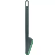   Lékué Non-Scratch Kitchen Tongs karcmentes ételfogó csipesz platina szilikon bevonatú fejrésszel, akasztóval, hőálló, műanyag, zöld - 883521