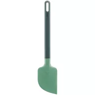   Lékué Non-Scratch Spatula karcmentes spatula hegyes fejjel, akasztóval, ergonomikus, hőálló nyéllel, műanyag, zöld - 883644