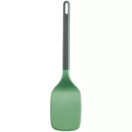   Lékué Non-Scratch Flexible Turner karcmentes spatula, rugalmas kialakítás, akasztóval, hőálló, műanyag, zöld - 883804