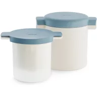   Lékué Kefir & Yogurt Maker kefír- és joghurtkészítő, 5 részes szett, mikrohullámú sütőbe, műanyag, kék - 884580