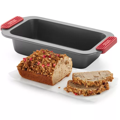 Tapadásmentes kerámia bevonattal ellátott téglalap alakú tortaformánk kivételes eredményeket és egyenletes sütési minőséget garantál az Ön konyhájában, legyen szó édes süteményekr