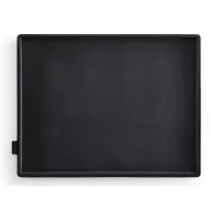   Lékué Non-spill Silicone Baking Tray sütőlap, megemelt peremmel kiömlés ellen, 305x400mm, platina szilikon, fekete - 888045