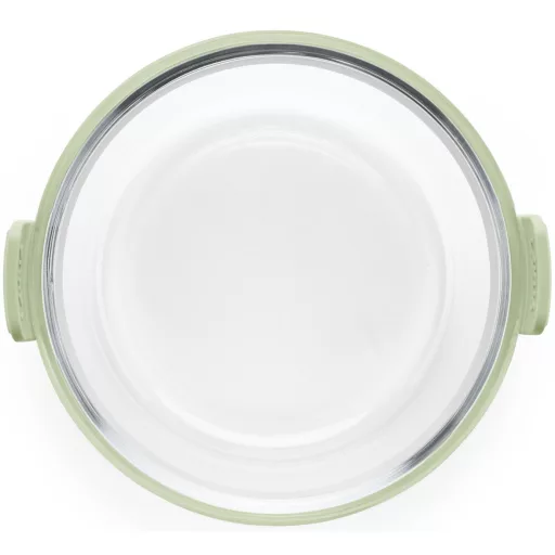 Légkeveréses Air Fryerbe kerek üveg sütőforma.