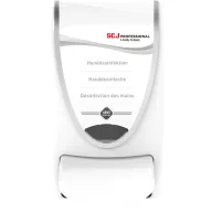   SCJP Proline Sanitize kézfertőtlenítő adagoló InstantFOAM COMPLETE és InstantGEL kézfertőtlenítő patronhoz, manuális, 1L, fehér/króm