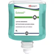  SCJP Estesol Light Duty tusfürdő, sampon és kézmosó gél, enyhén parfümözött illatú, mentakék, tisztítóhatás: 2/5, Proline manuális adagolóhoz, 1L patron