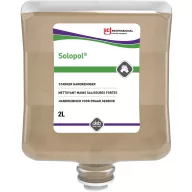   SCJP Solopol Heavy Duty ipari kézmosó szappan makacs szennyeződésekre, dióhéj őrleménnyel, erős tisztítóhatás: 4/5, Heavy Duty adagolóhoz, 2L patron
