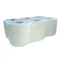   Mini jumbo nagytekercses WC-papír, 2 rétegű, 100% fehér, D=19cm, 120m/tekercs, 12tekercs/zsugor