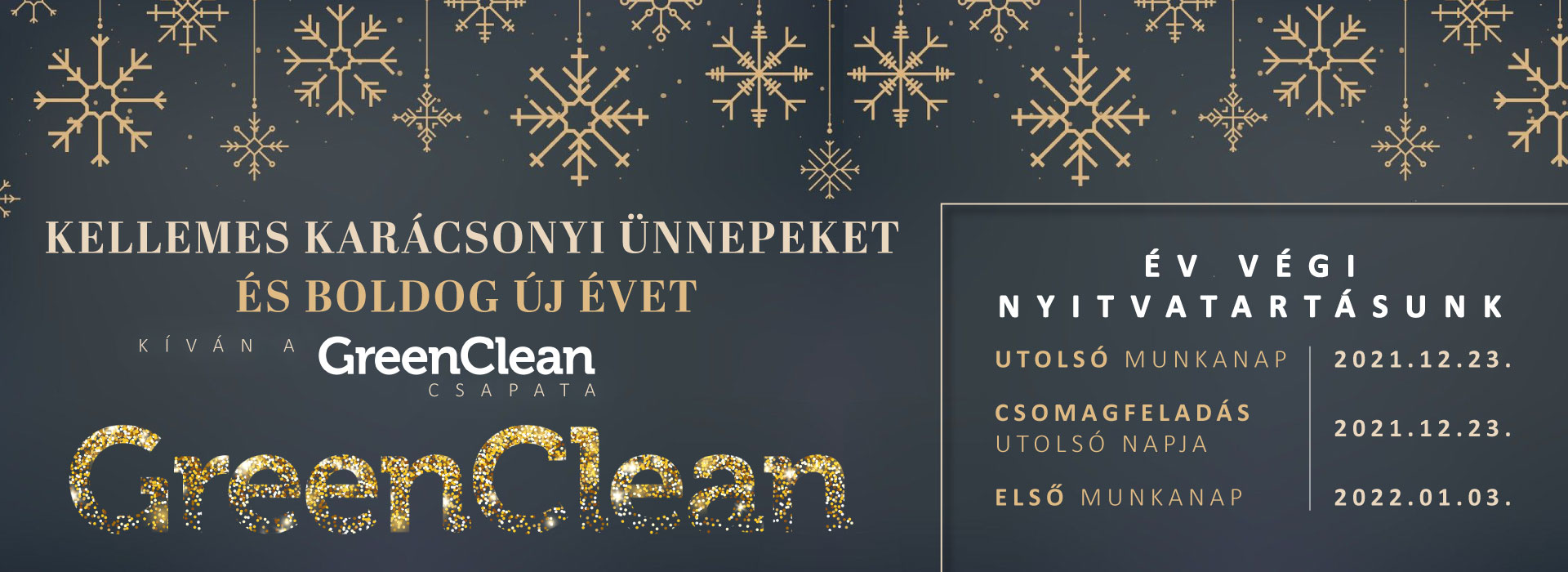 Ünnepi nyitvatartás 2021