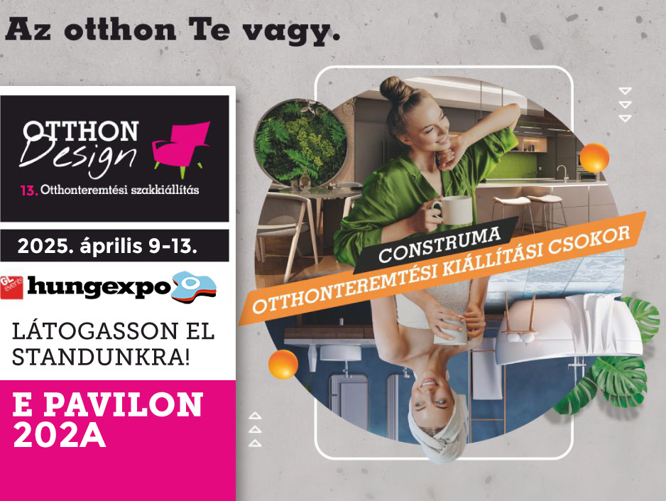 CONSTRUMA Otthon Design kiállítás 2025