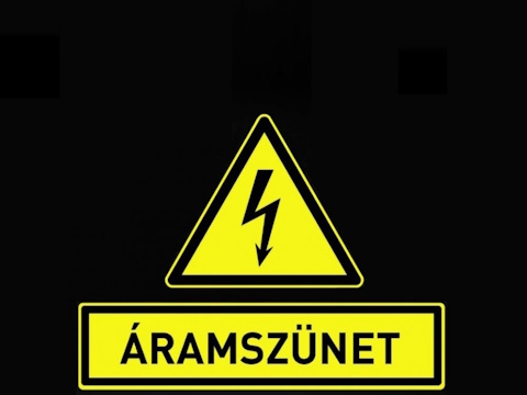 Áramszünet!