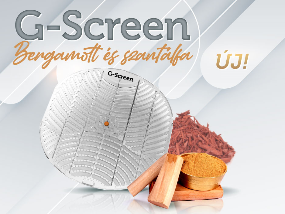 Új, egzotikus illat a G-SCREEN palettáján