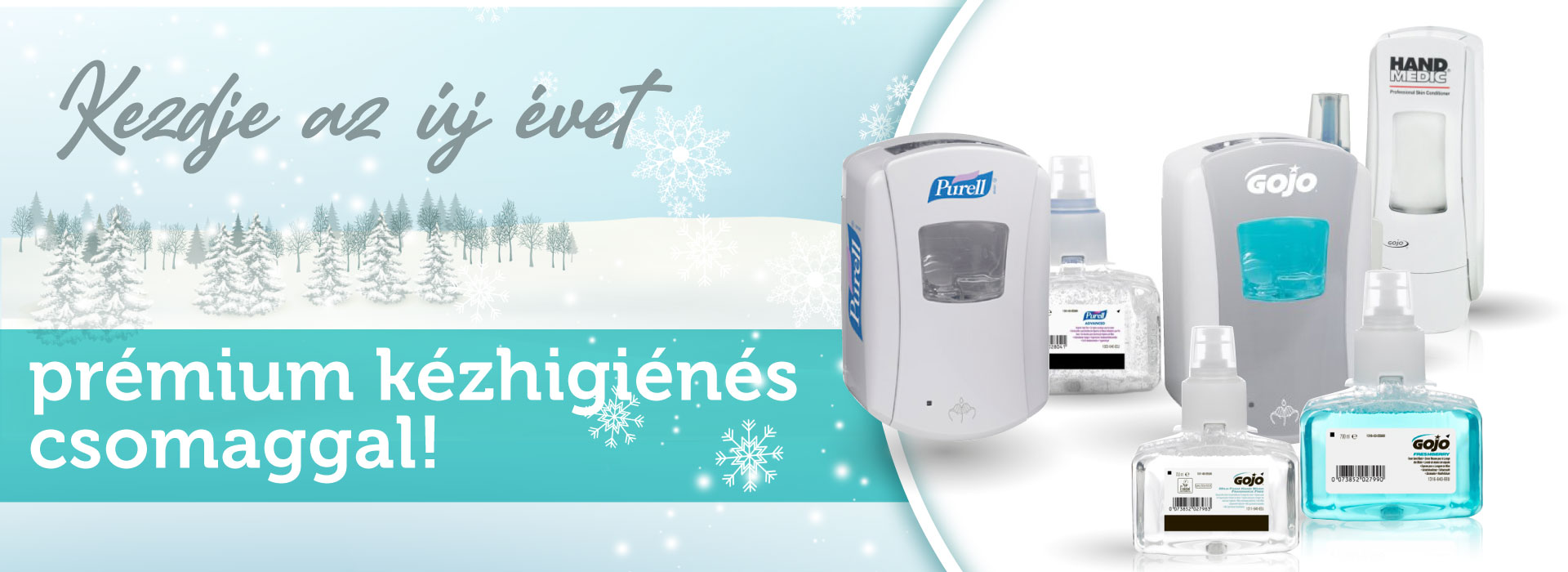 GOJO-PURELL prémium kézhigiénés csomag