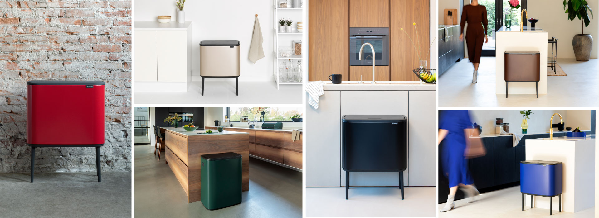 Brabantia Bo Touch Bin bármilyen miliőbe illeszkedik