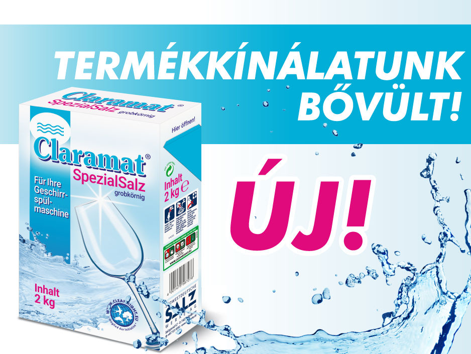 ÚJ Claramat SpecialSalz vízlágyító só granulátum