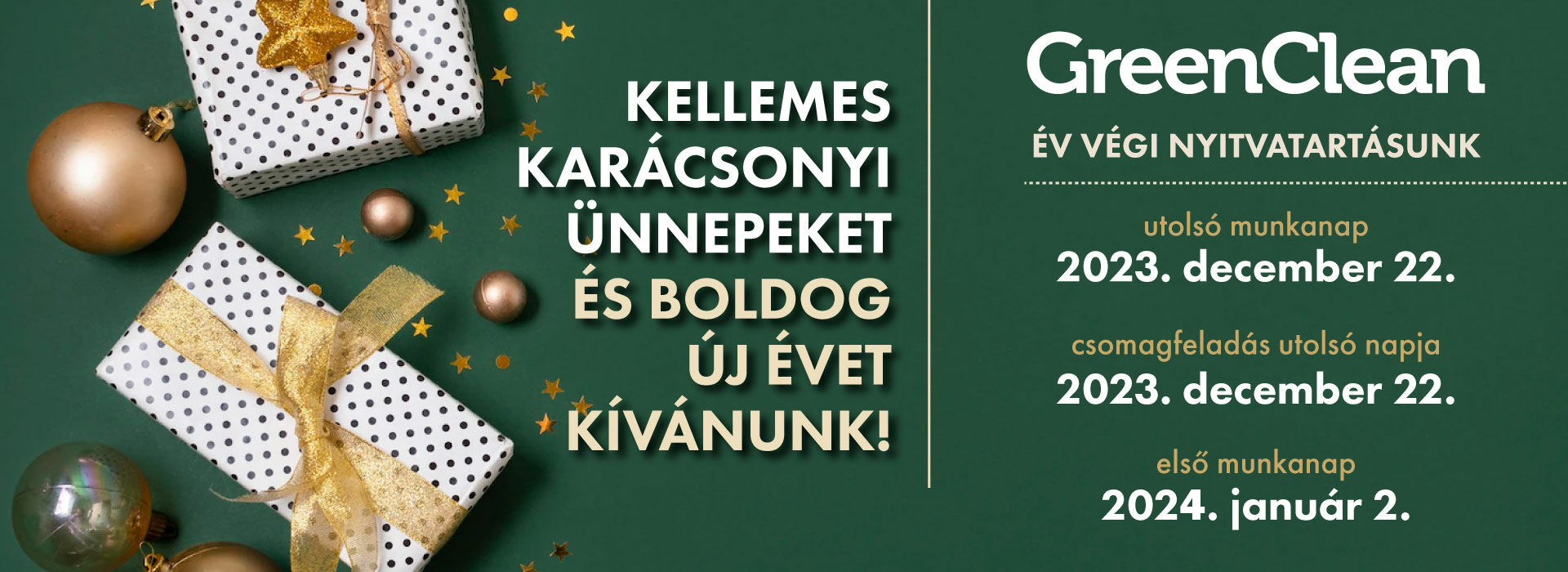 Év végi nyitva tartás