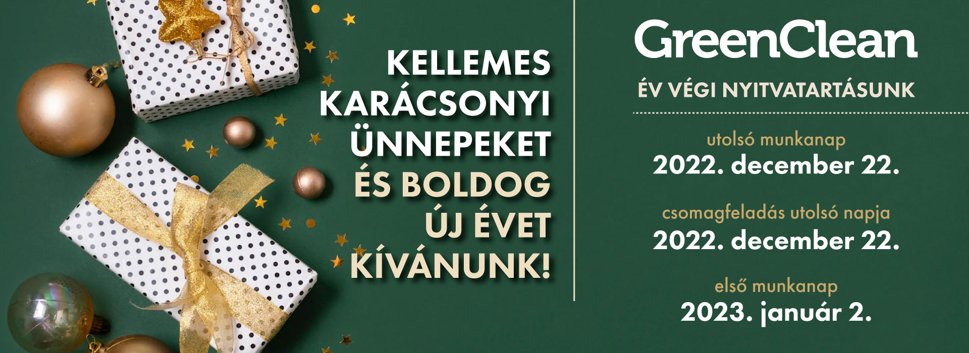 Év végi nyitva tartás