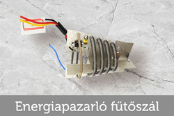 Sok energiát fogyasztó fűtőszál
