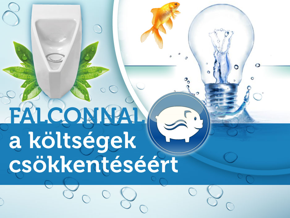Hatékony partner a költségek csökkentésében: FALCON vízmentes piszoár