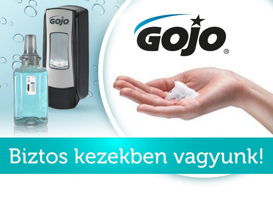 Biztos kezekben vagyunk! GOJO-PURELL termékek a koronavírus megelőzésére