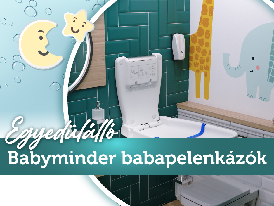 Szeretné tudni mitől egyedülálló a Babyminder babapelenkázó? Mutatjuk!