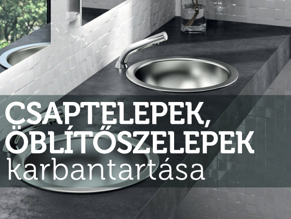 Csaptelep és öblítőszelep karbantartás