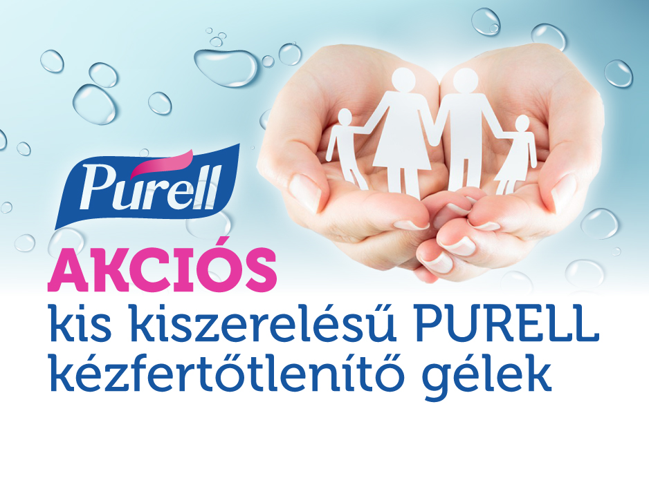 AKCIÓS kis kiszerelésű PURELL Advanced kézfertőtlenítő gélek