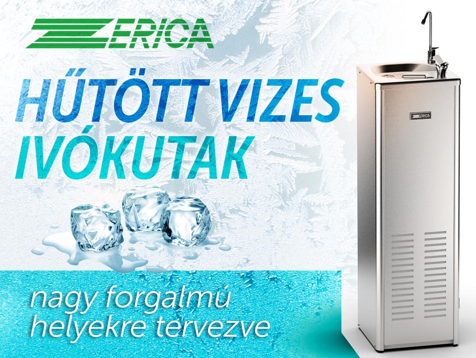Hűtött vizes ivókutak