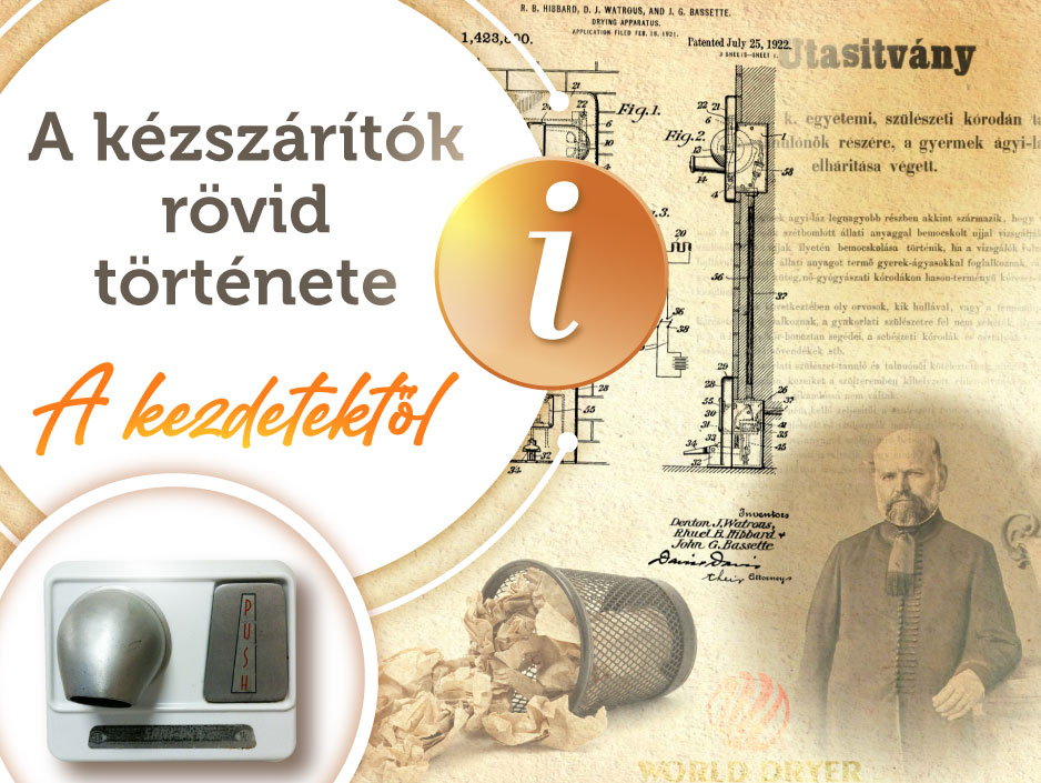 A kézszárítók rövid története