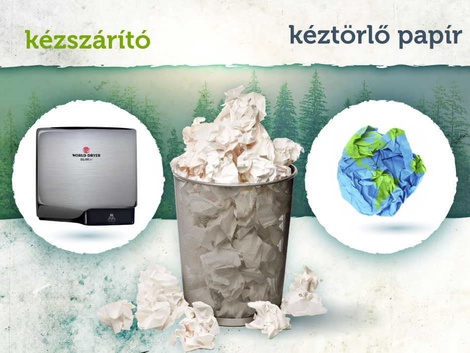 Most éri meg igazán a kézszárító használata!