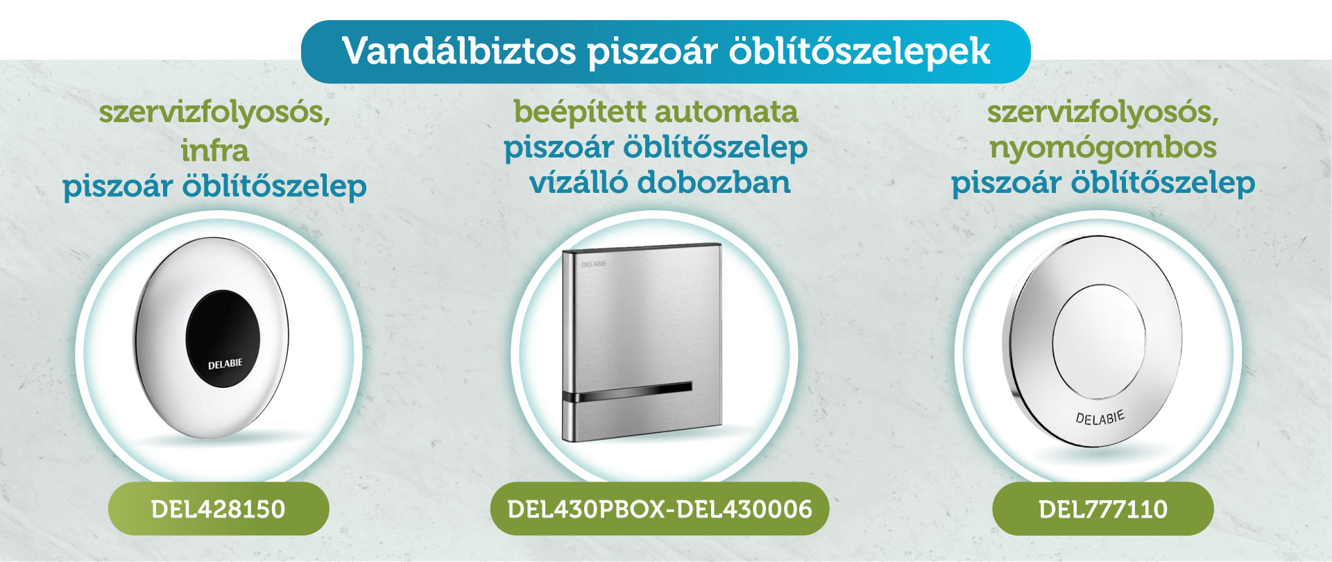 piszoár öblítőszelepek