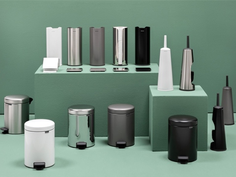 A Brabantia ReNew fürdőszobai kollekció: modern elegancia és praktikum találkozása