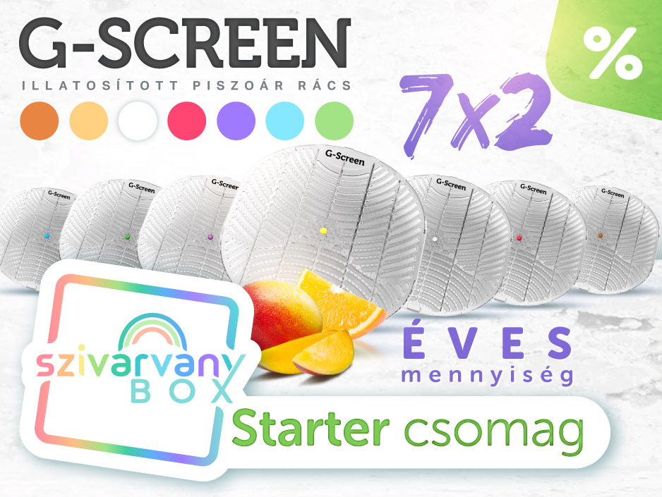 ÚJ! Szivárvány box