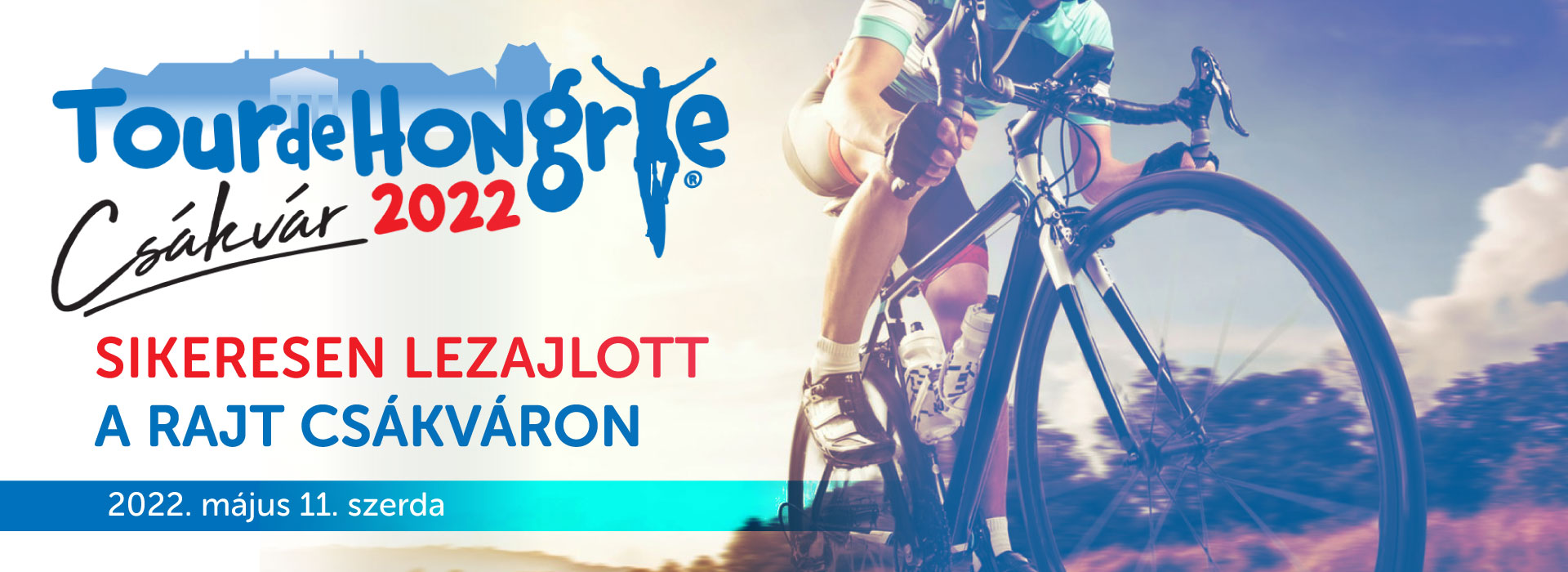 Sikeresen lezajlott a Tour de Hongrie 2022 csákvári rajtja
