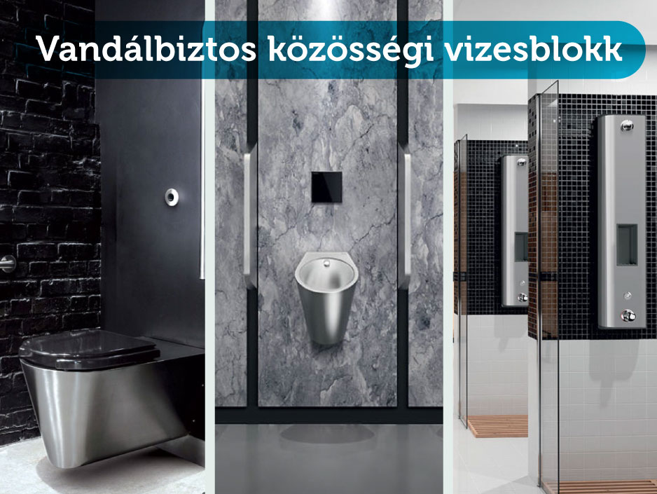 Vandálbiztos szaniterek