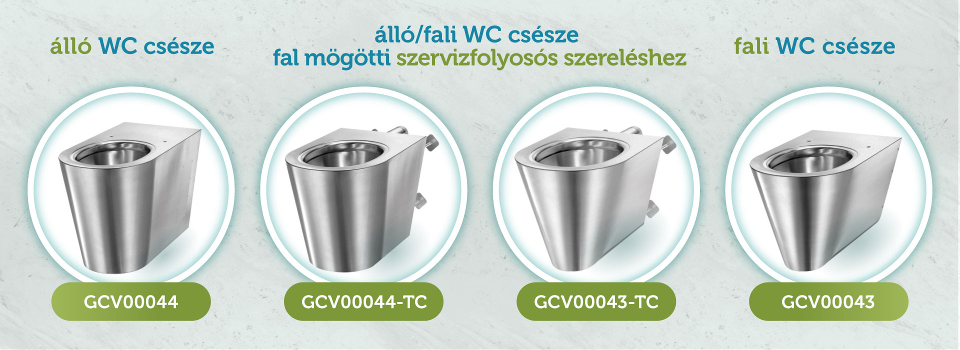 delabie vandálbiztos WC csészék