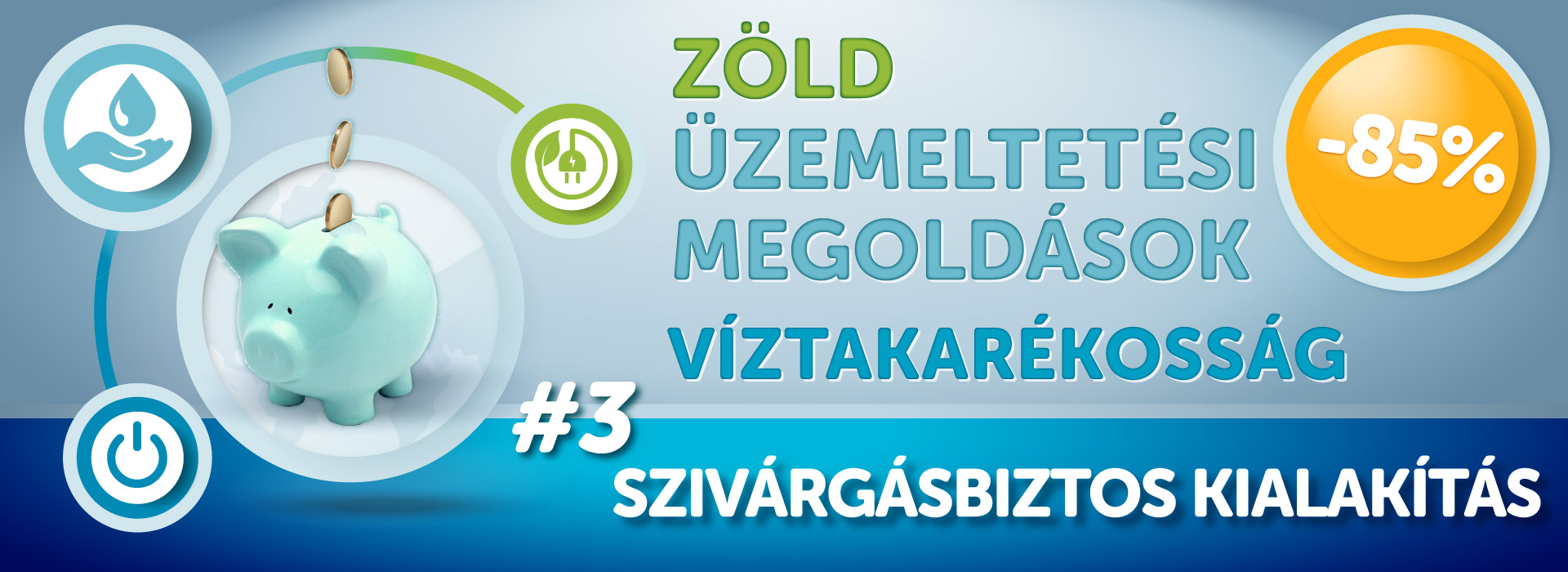 Víztakarékosság feltétele a szivárgásbiztos kialakítás