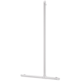DELABIE Be-Line exkluzív T-alakú zuhanykapaszkodó állítható függőleges szárral, fehér, 500x1130mm
