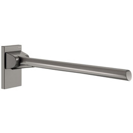 DELABIE Be-Line exkluzív fali felhajtható kapaszkodó 5mm hátfallal, D=42mm, alumínium, antracit, 650mm