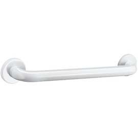 DELABIE Basic egyenes kapaszkodó fehér r.m. acél cső D=32mm, 400mm