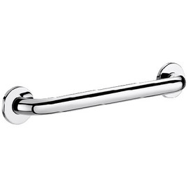 DELABIE egyenes kapaszkodó ArN biztonsági hegesztésű UltraPolish fényes r.m. acél cső D=32mm, 300mm