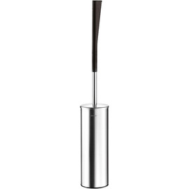 DELABIE fali WC-kefe hosszú nyéllel, fedővel, biztonsági rögzítéssel, 1mm AISI304 r.m. acél, selyem