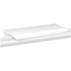 DELABIE Be-Line és NylonClean kapaszkodókra rögzíthető dizájner piperepolc 2db akasztóval, 165x70mm, fehér