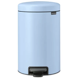 Brabantia NewIcon pedálos hulladékgyűjtő szagmentesen záródó Soft-Close fedél, műanyag tartály, 12L - X méret, acél, álomkék - 202483