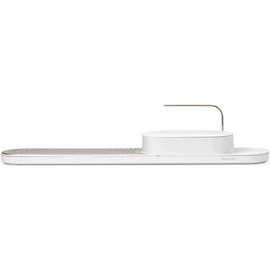 Brabantia SinkStyle Organiser and Drying Tray mosogató rendszerező és szárítótálca, r.m. acél, műanyag, szikrázó fehér ásványi textúra - 227844