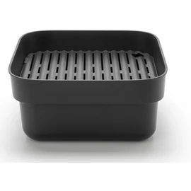 Brabantia SinkSide Washing Up Bowl hordozható mosogatótál  kivehető szárítótálcával, csepegtetővel, 374x161x344mm, műanyag, sötétszürke - 302664
